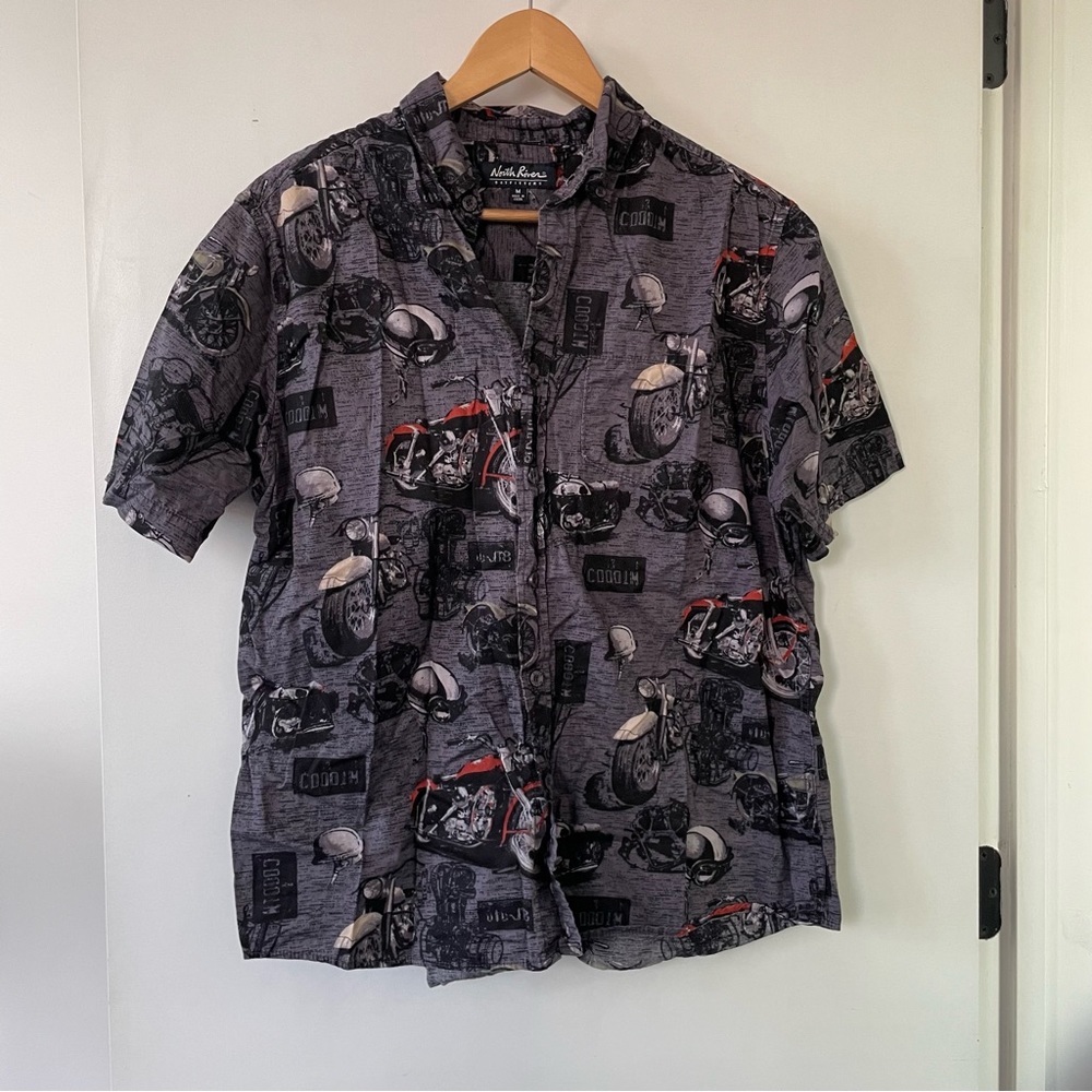 Vintage Short Sleeve Button Down